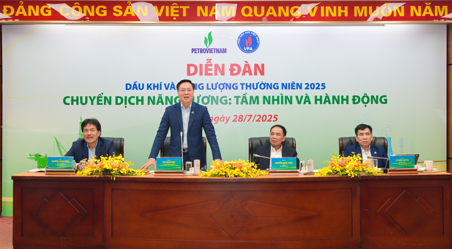 Diễn đàn Dầu khí và Năng lượng 2025: Thúc đẩy hình thành hệ sinh thái năng lượng an toàn, hội nhập