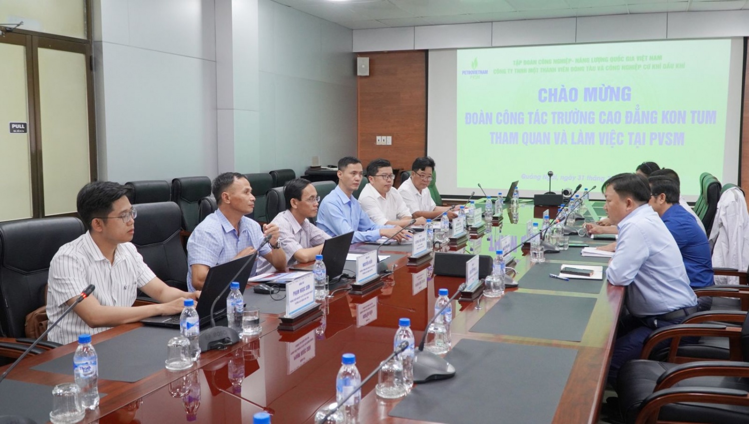 PVSM tạo nhiều điều kiện cho sinh viên thực tập và làm việc