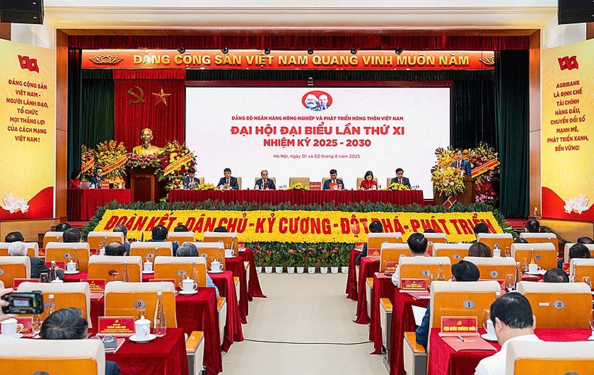 Đảng bộ Agribank nhiệm kỳ 2025 - 2030: Đoàn kết - Dân chủ - Kỷ cương - Đột phá - Phát triển