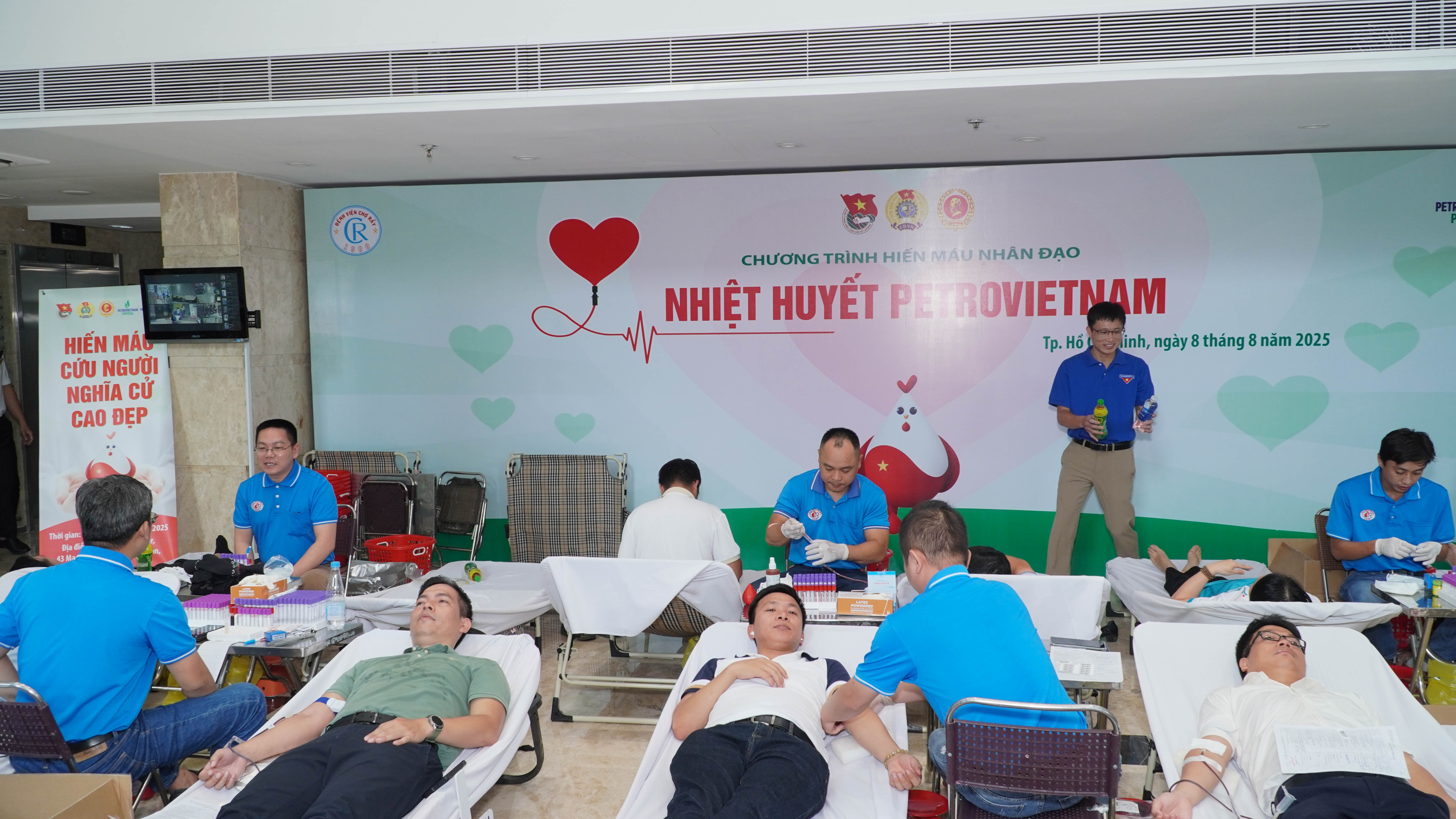 PVFCCo – Phú Mỹ và PVTrans lan tỏa yêu thương qua chương trình hiến máu nhân đạo năm 2025