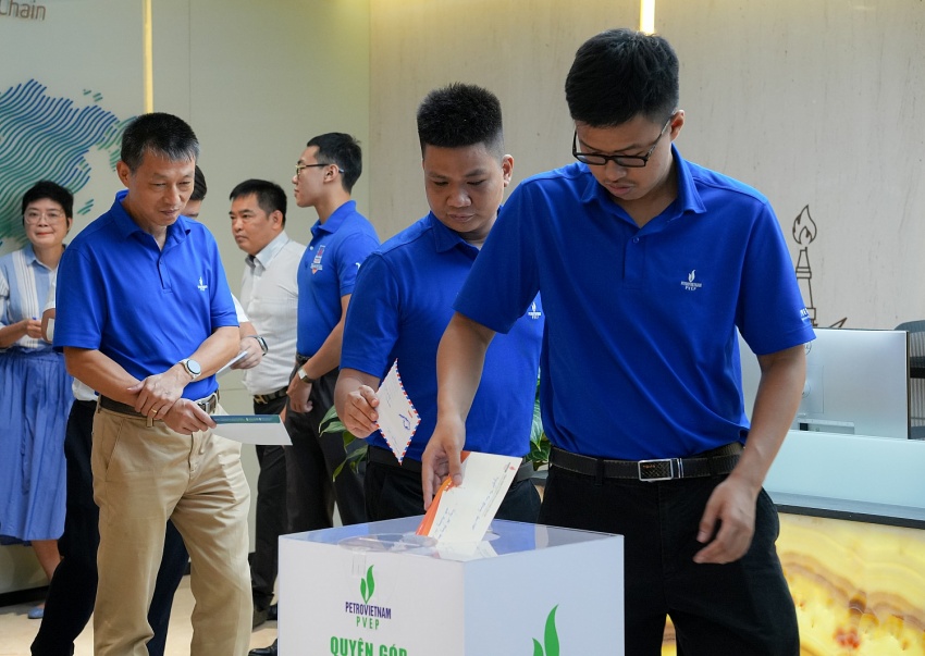 PVEP chung tay ủng hộ đồng bào bị thiệt hại do bão số 3