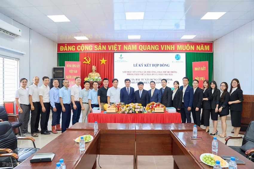 Ký kết hợp đồng gói thầu phòng cháy chữa cháy dự án NMNĐ Long Phú 1