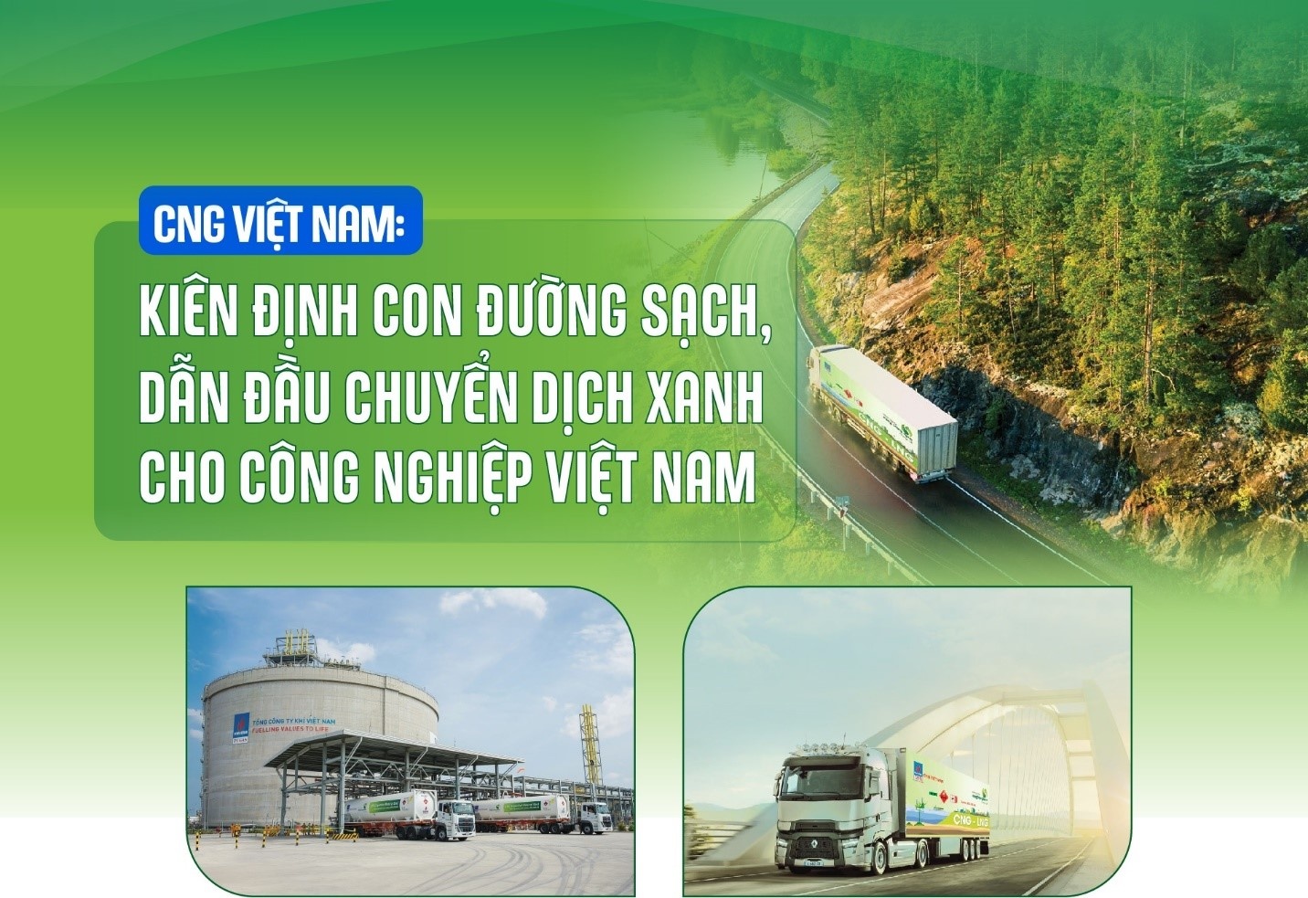 PV GAS CNG - Kiên định con đường năng lượng sạch, dẫn đầu chuyển dịch xanh cho công nghiệp Việt Nam