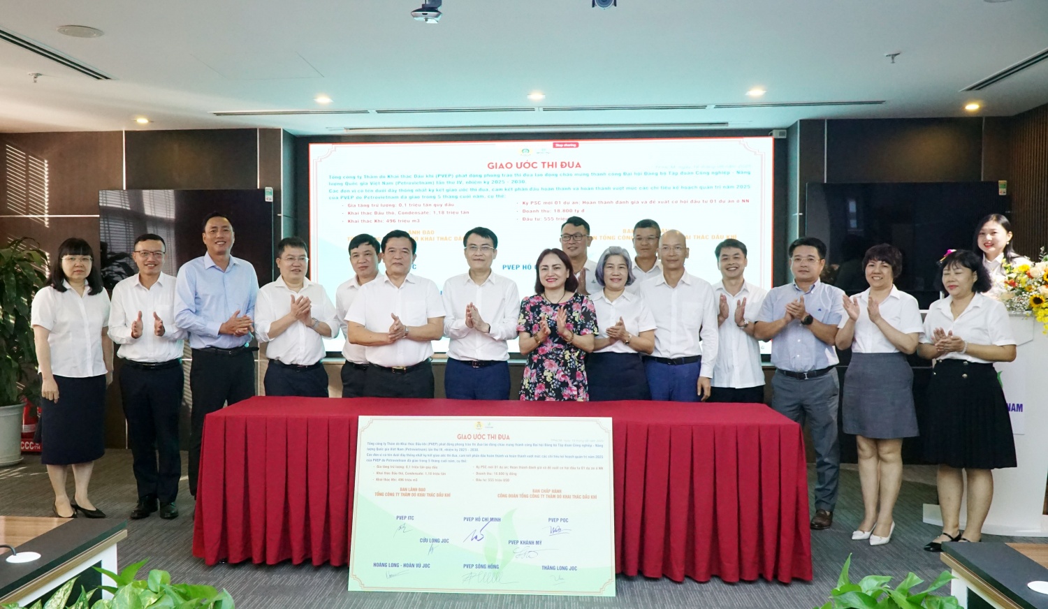 PVEP phát động thi đua hoàn thành kế hoạch quản trị năm 2025 và sơ kết phong trào lao động sáng tạo