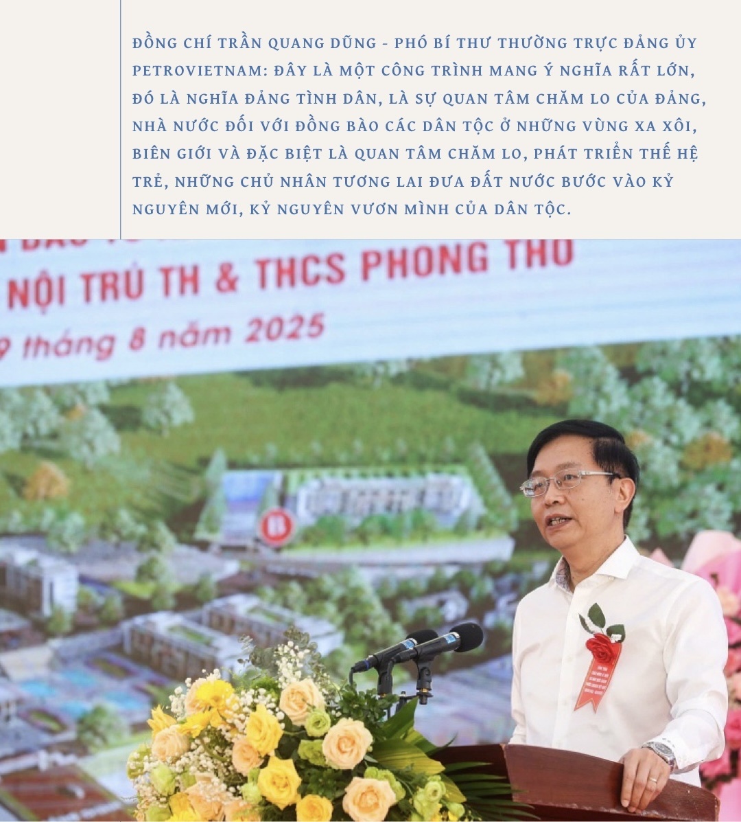 Petrovietnam góp sức "nâng bước" học sinh vùng cao tại tỉnh Lai Châu