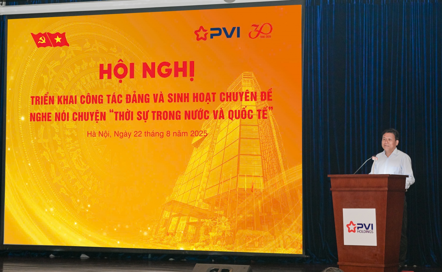 Đảng ủy PVI phổ biến, quán triệt Nghị quyết Đại hội Đảng các cấp