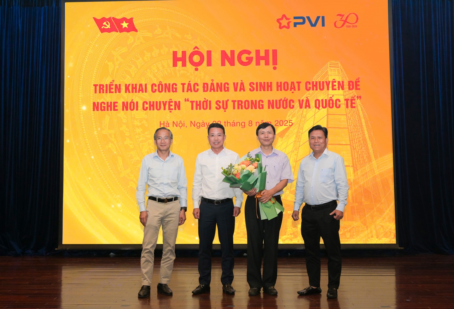 Đảng ủy PVI phổ biến, quán triệt Nghị quyết Đại hội Đảng các cấp