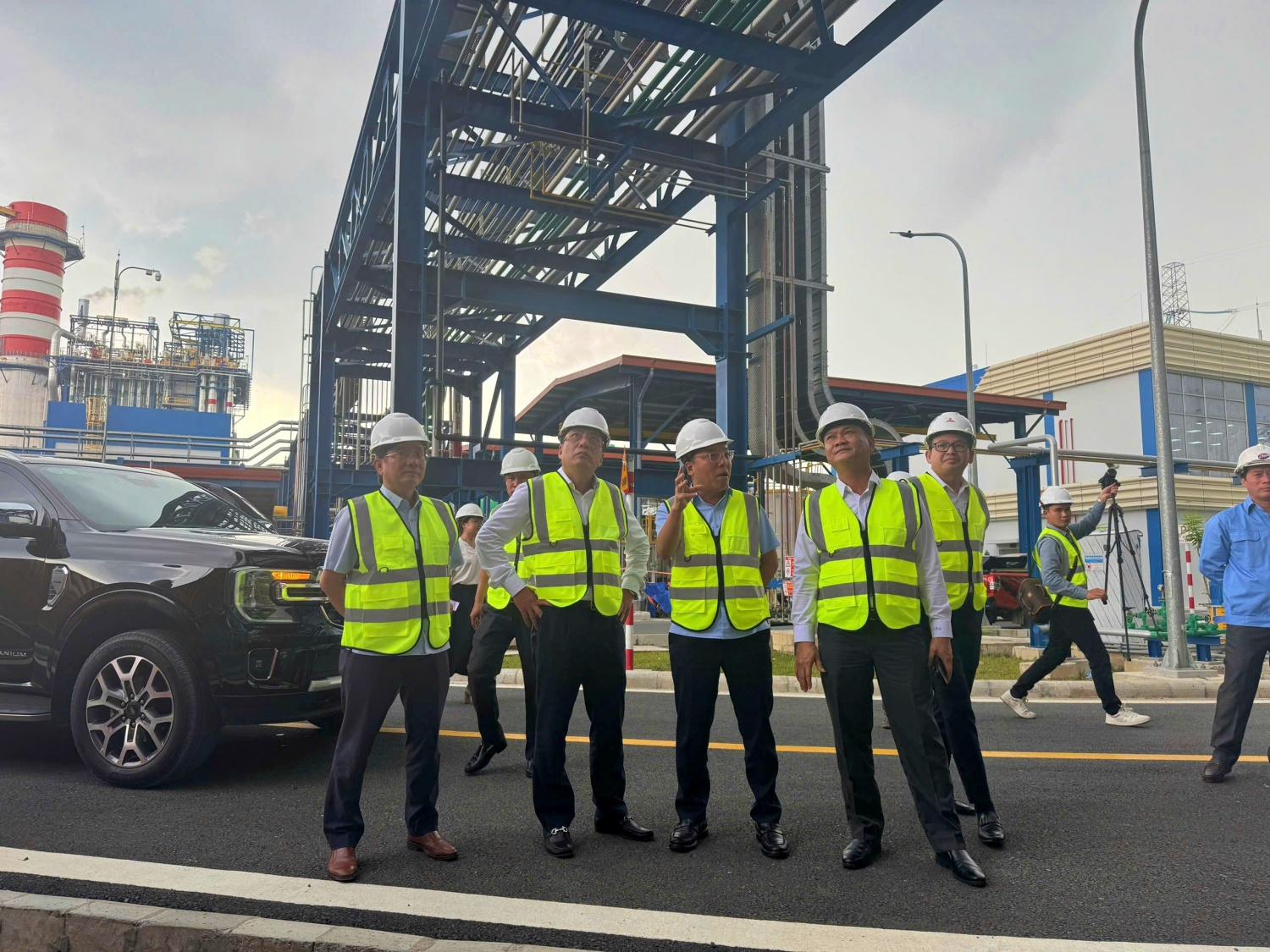 Lãnh đạo Bộ Công Thương kiểm tra tiến độ dự án Nhà máy điện Nhơn Trạch 3 và 4 Lãnh đạo Bộ Công Thương kiểm tra tiến độ dự án Nhà máy điện Nhơn Trạch 3 và 4