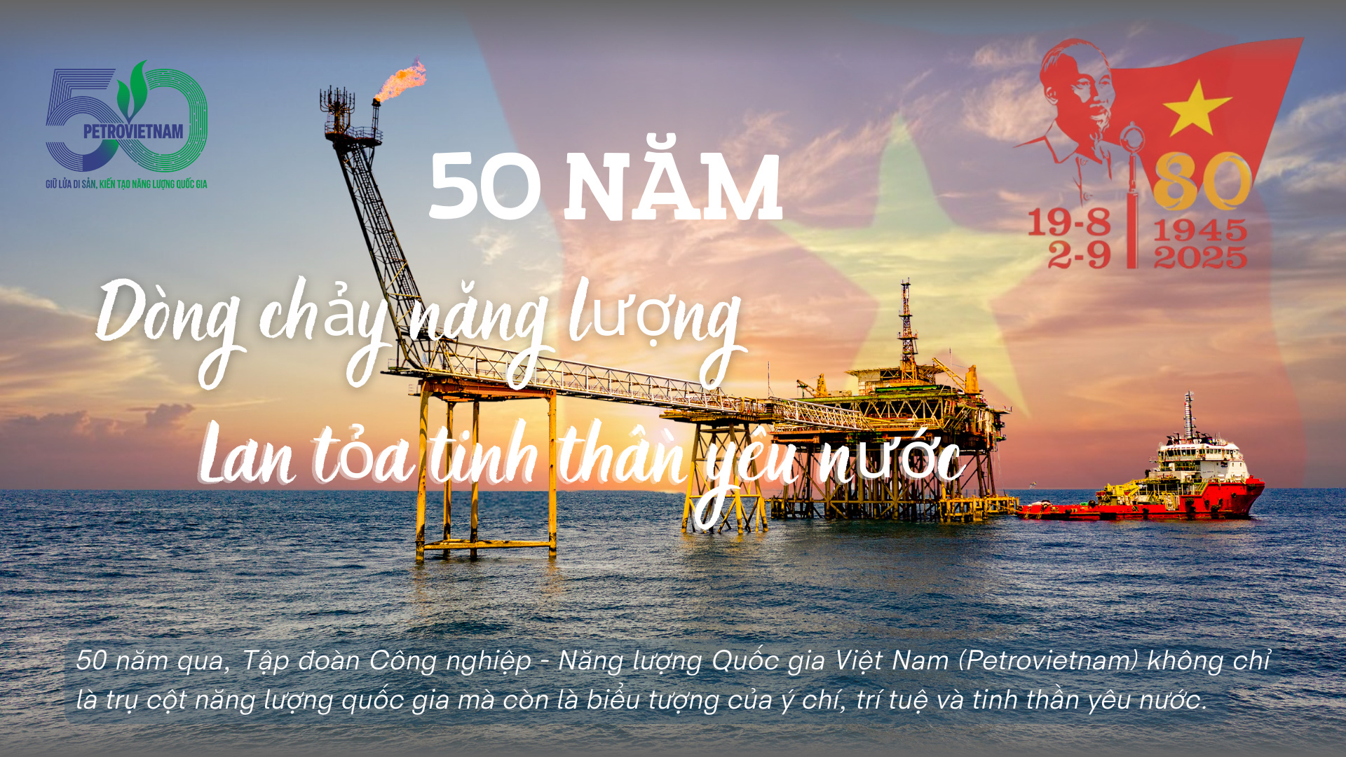[E Magazine] 50 năm – Dòng chảy năng lượng, lan tỏa tinh thần yêu nước