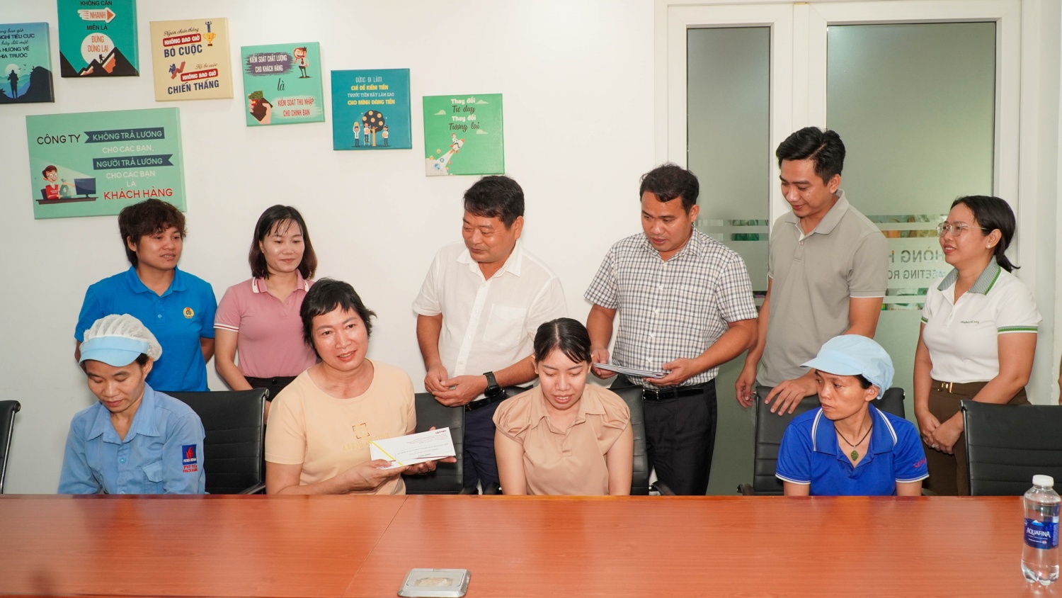 Công đoàn Phú Mỹ tiếp thêm nghị lực cho người lao động vượt khó