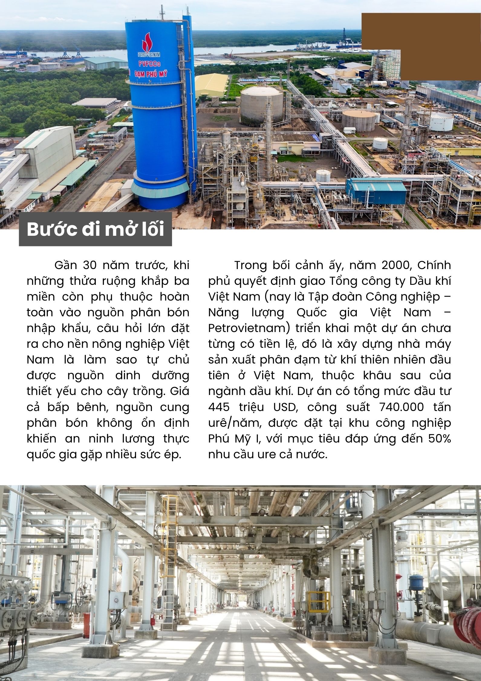 Phú Mỹ – Dấu son công nghiệp hóa dầu Việt Nam