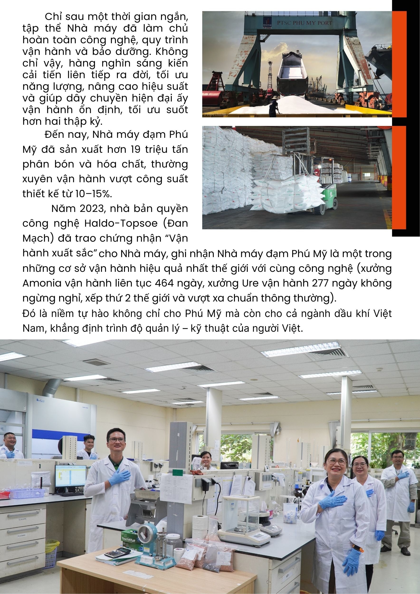 Phú Mỹ – Dấu son công nghiệp hóa dầu Việt Nam
