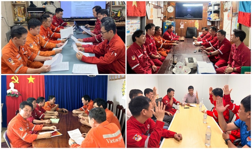 Đảng bộ Vietsovpetro triển khai thực hiện Chỉ thị số 50-CT/TW