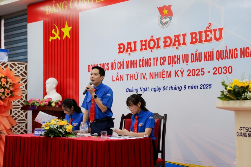 Đoàn cơ sở PTSC Quảng Ngãi: Phát huy sức trẻ, trí tuệ, khẳng định vai trò tiên phong