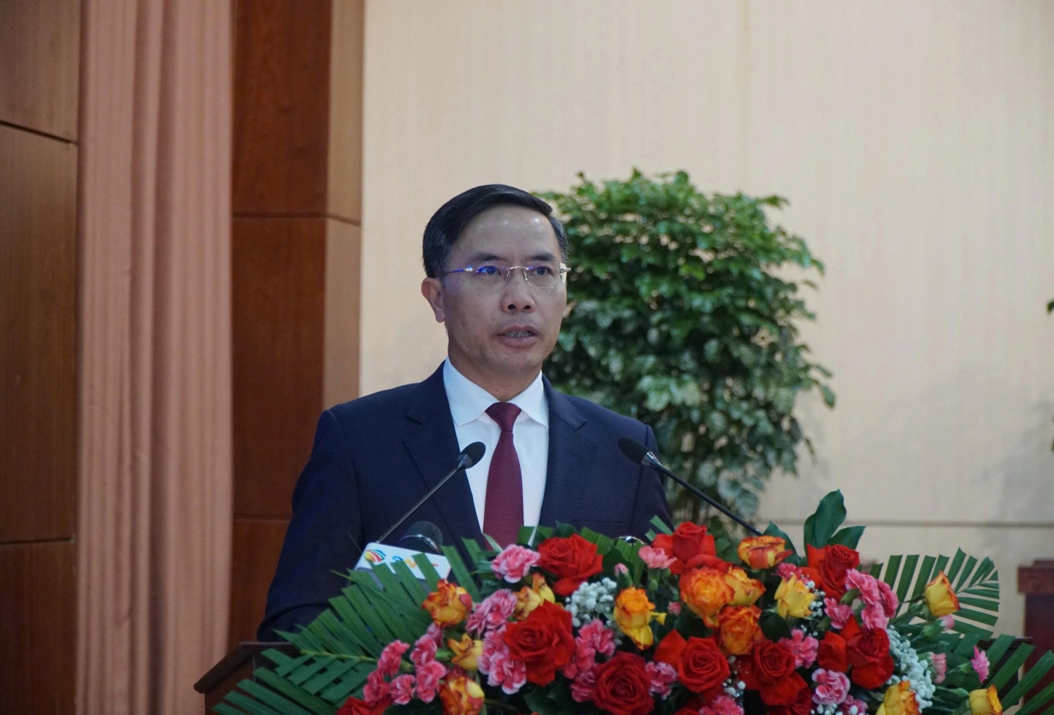 Ông Phạm Đức Ấn - tân Chủ tịch UBND TP Đà Nẵng phát biểu nhận nhiệm vụ