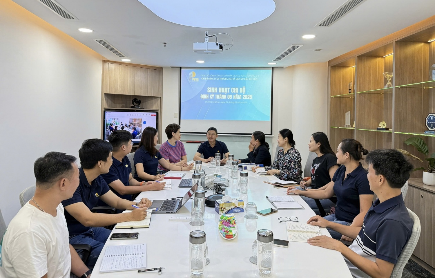 14 chi bộ thuộc Đảng bộ PETROSETCO triển khai nhiệm vụ tháng 9, lan tỏa tinh thần đổi mới