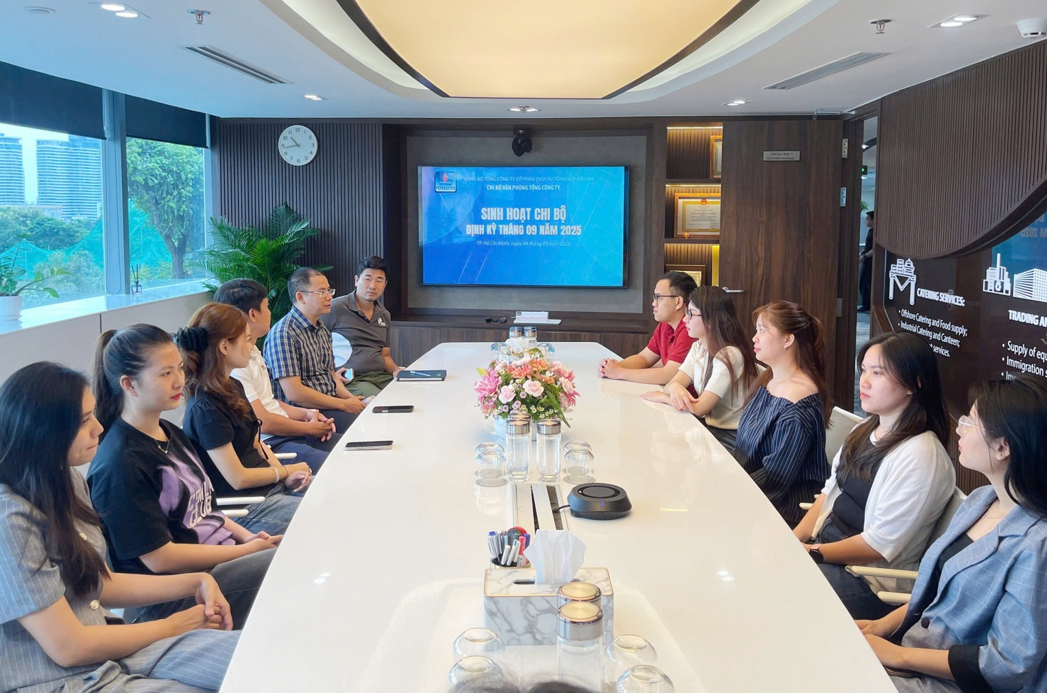 Các Chi bộ PETROSETCO triển khai nhiệm vụ tháng 9, lan tỏa tinh thần đổi mới