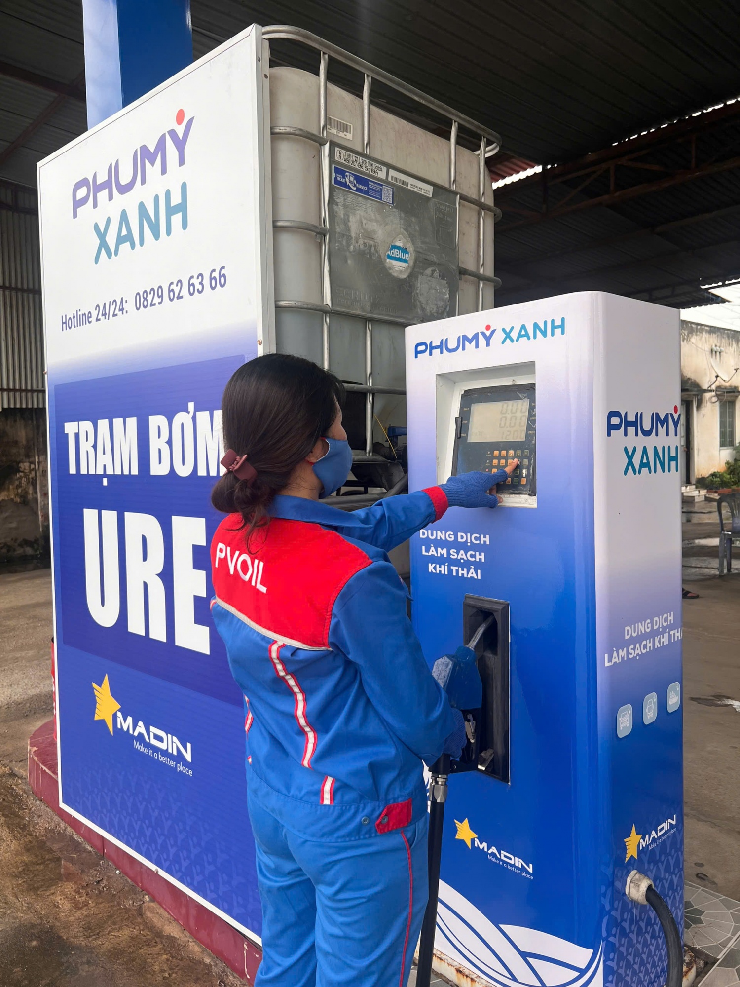 DEF - Phú Mỹ Xanh, giải pháp xử lý khí thải cho động cơ diesel an toàn, hiệu quả