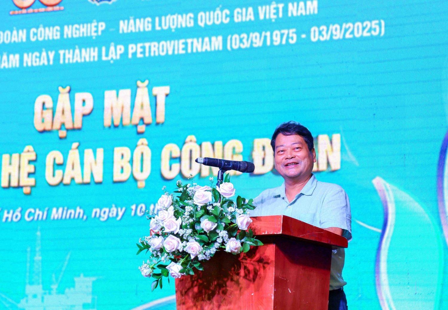 Công đoàn Petrovietnam gặp mặt cán bộ Công đoàn các thời kỳ tại phía Nam nhân kỷ niệm 50 năm thành lập Tập đoàn