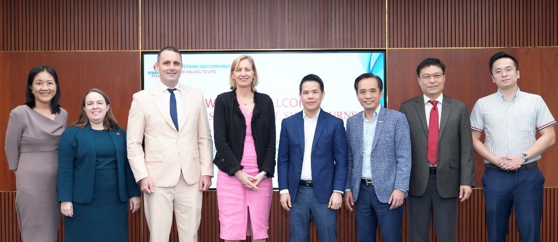 Tổng lãnh sự quán Hoa Kỳ tại Việt Nam và Lãnh đạo PV GAS thăm PV GAS vào tháng 02/2025