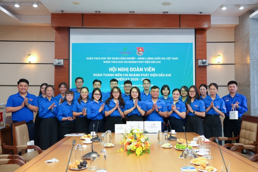 Hội nghị đoàn viên nhiệm kỳ 2025-2030 của Đoàn Thanh niên PVOGB diễn ra thành công tốt đẹp