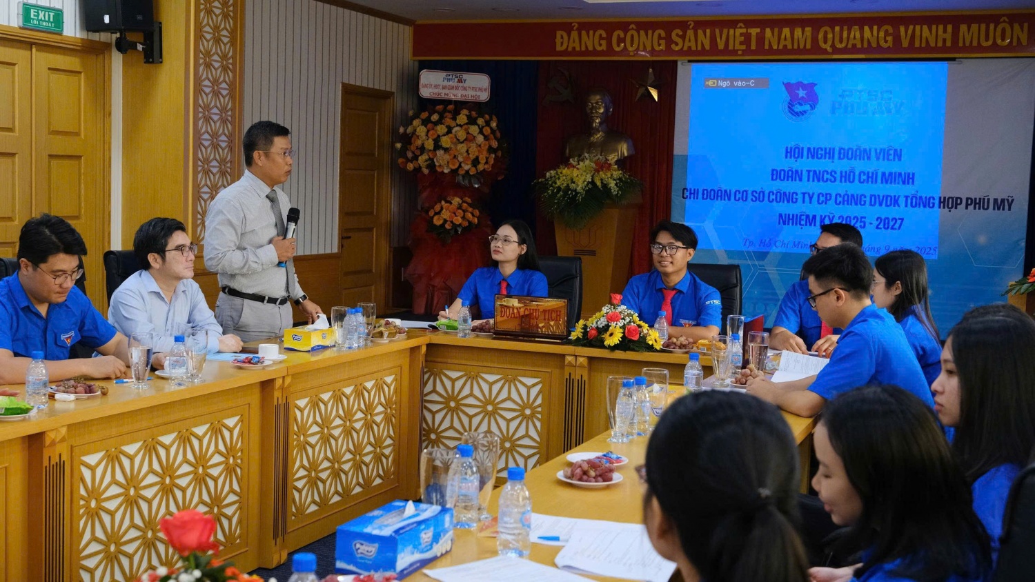 Hội nghị Đoàn viên Chi đoàn PTSC Phú Mỹ: Đoàn kết, sáng tạo, hướng tới nhiệm kỳ mới 2025-2027