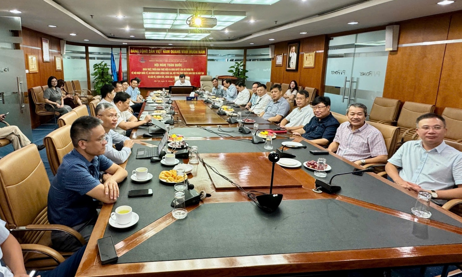 Gần 8.000 đảng viên Petrovietnam tham dự Hội nghị toàn quốc quán triệt 4 Nghị quyết của Bộ Chính trị