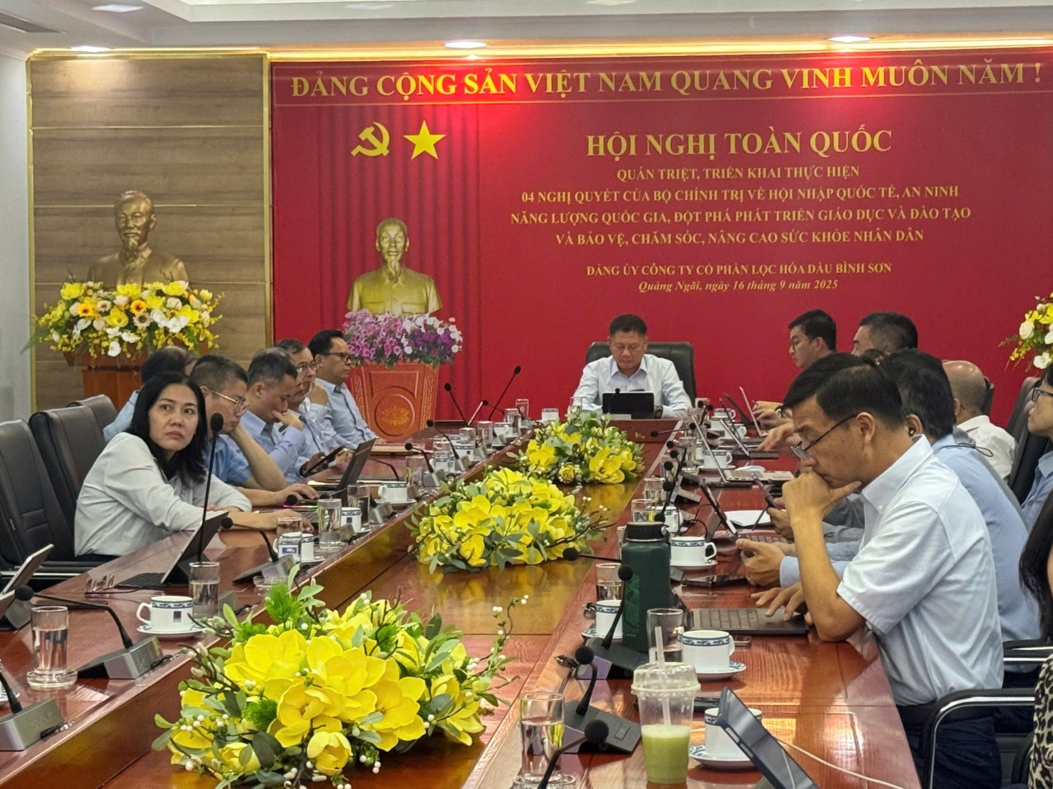 Gần 8.000 đảng viên Petrovietnam tham dự Hội nghị toàn quốc quán triệt 4 Nghị quyết của Bộ Chính trị