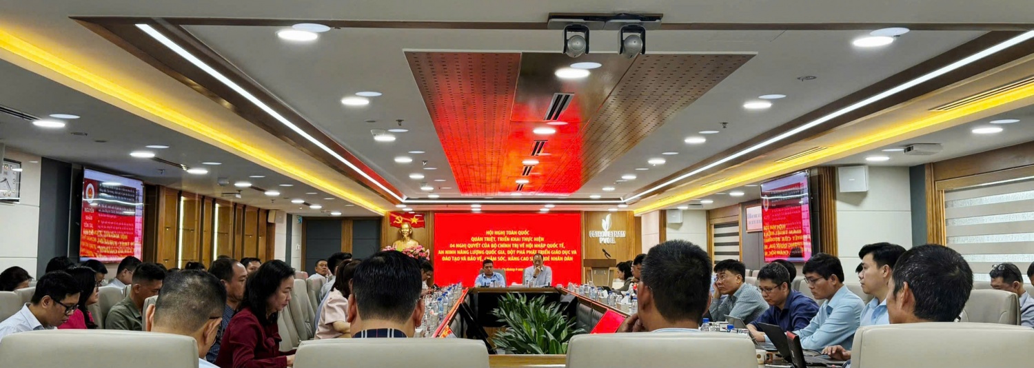 Gần 8.000 đảng viên Petrovietnam tham dự Hội nghị toàn quốc quán triệt 4 Nghị quyết của Bộ Chính trị