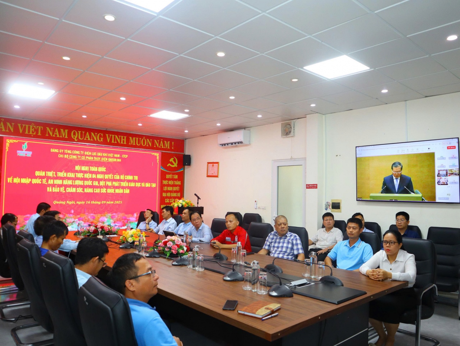 Gần 8.000 đảng viên Petrovietnam tham dự Hội nghị toàn quốc quán triệt 4 Nghị quyết của Bộ Chính trị