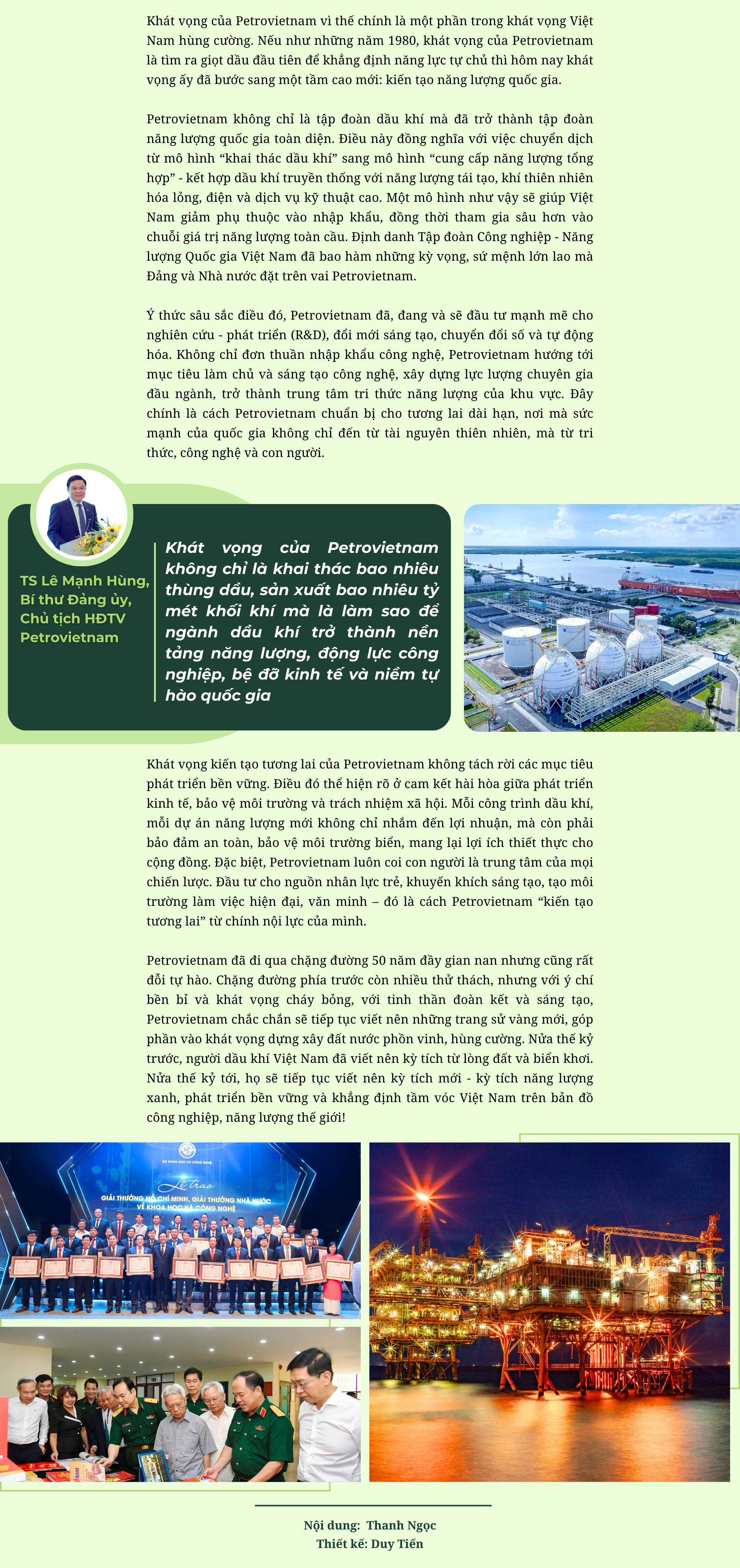 [P-Magazine] Khát vọng Petrovietnam: Từ ý chí vượt khó đến tầm nhìn kiến tạo năng lượng quốc gia