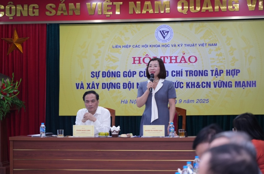 Phát huy vai trò báo chí trong tập hợp và xây dựng đội ngũ trí thức KH&CN