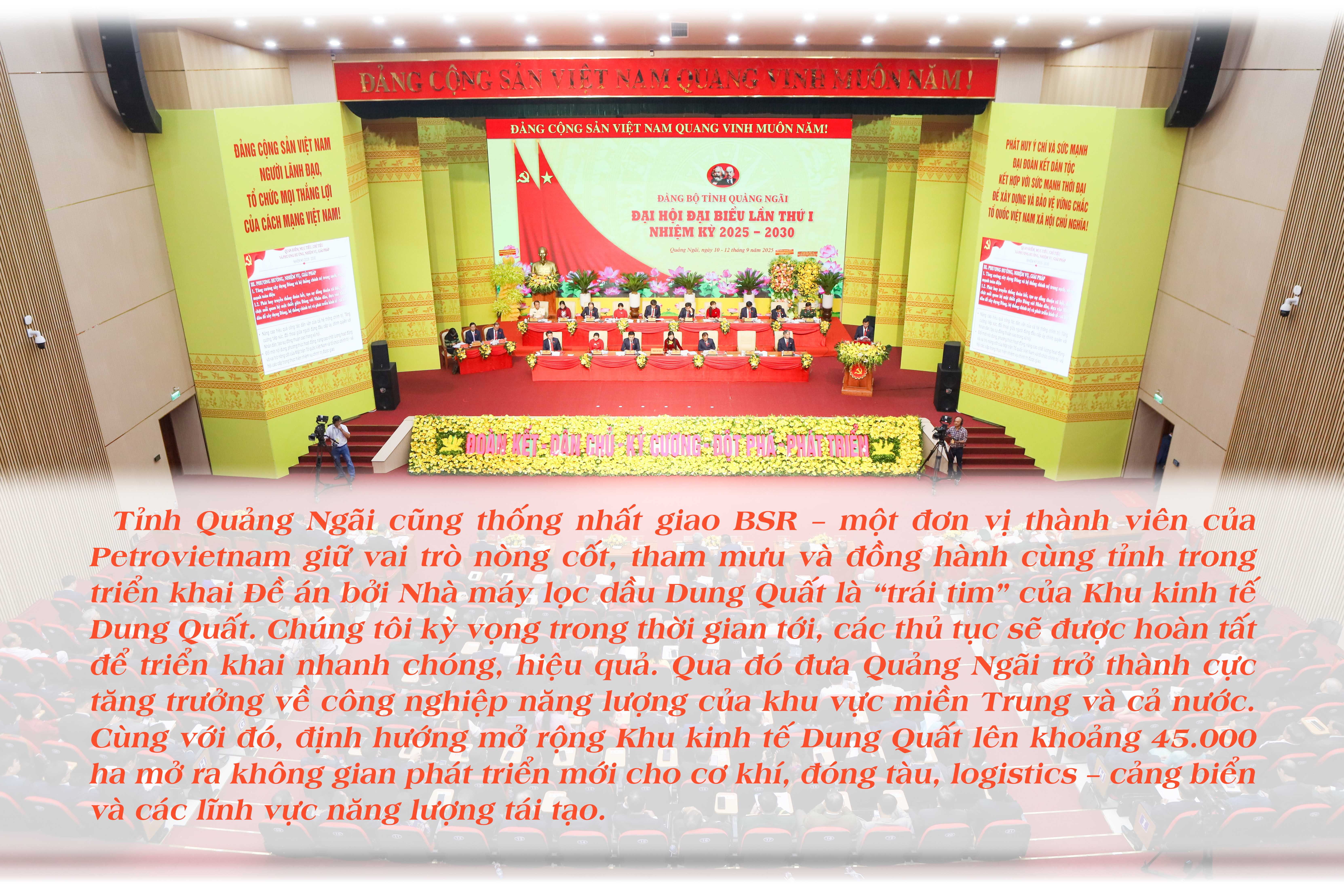 Petrovietnam có sự đóng góp rất lớn cho việc phát triển kinh tế, xã hội của tỉnh Quảng Ngãi