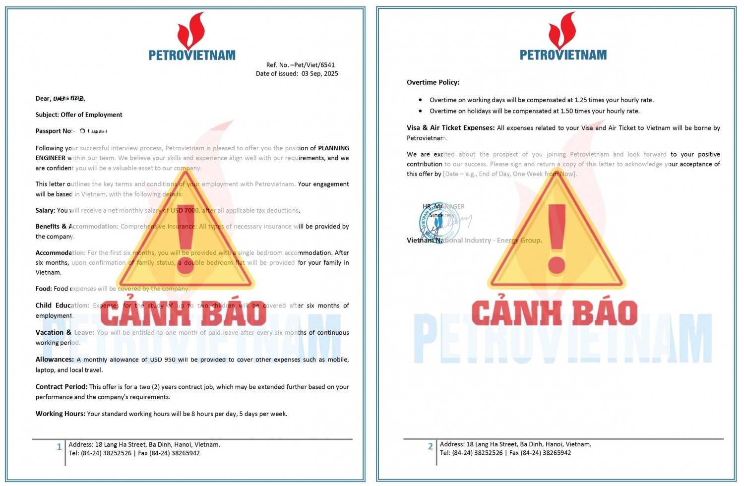 Tiếp tục cảnh báo nhiều fanpage giả mạo Petrovietnam và các đơn vị thành viên