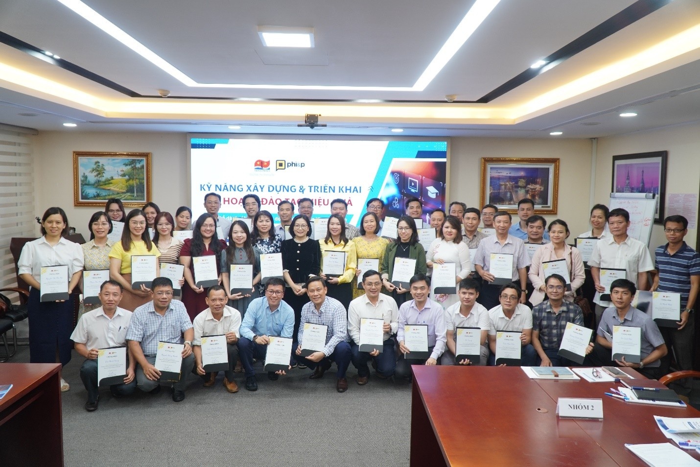 Vietsovpetro tổ chức khóa đào tạo “Kỹ năng xây dựng và triển khai kế hoạch đào tạo hiệu quả”