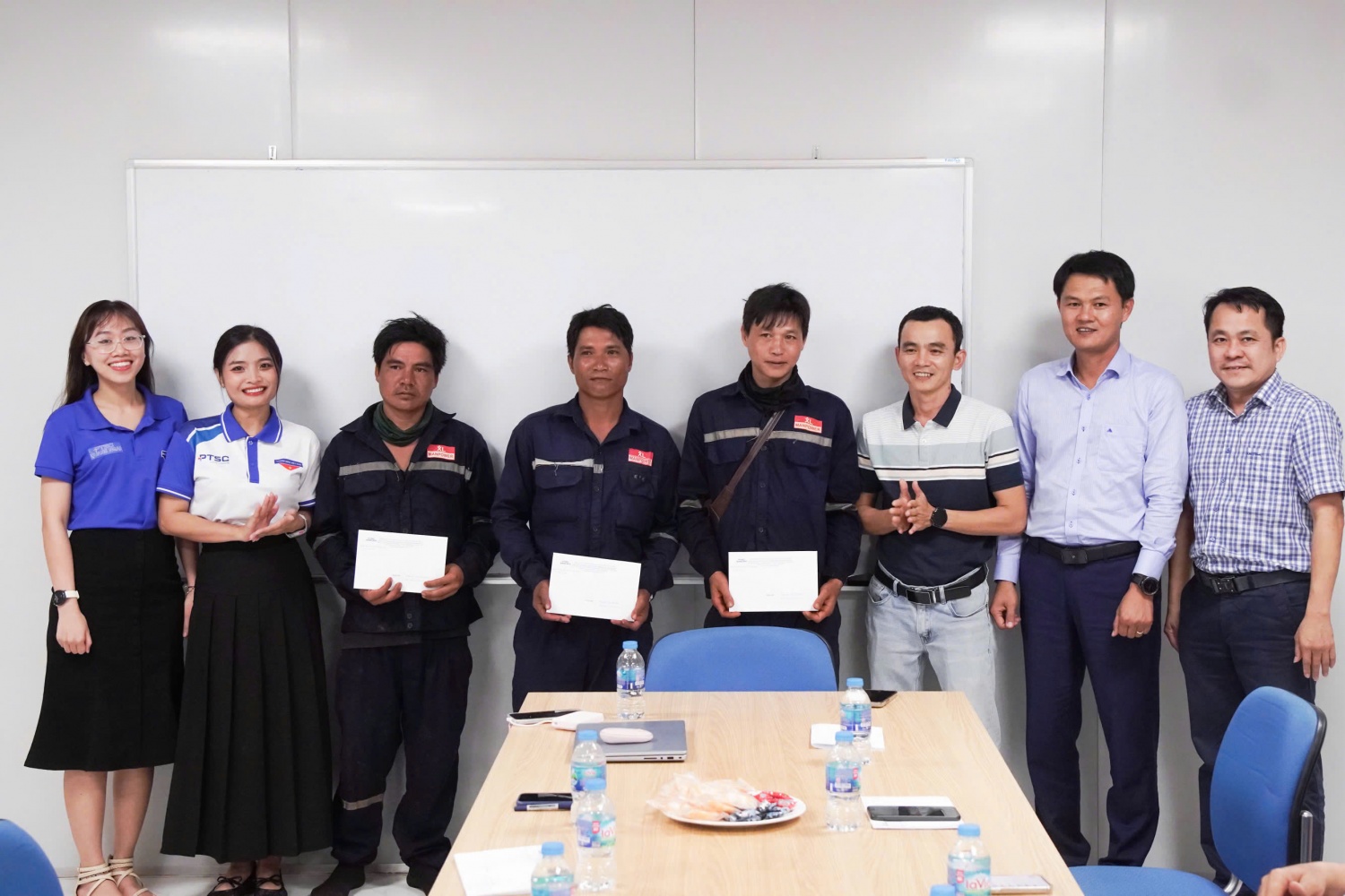 Tiếp thêm động lực cho người lao động PTSC Quảng Ngãi tại Dự án Sân bay Long Thành