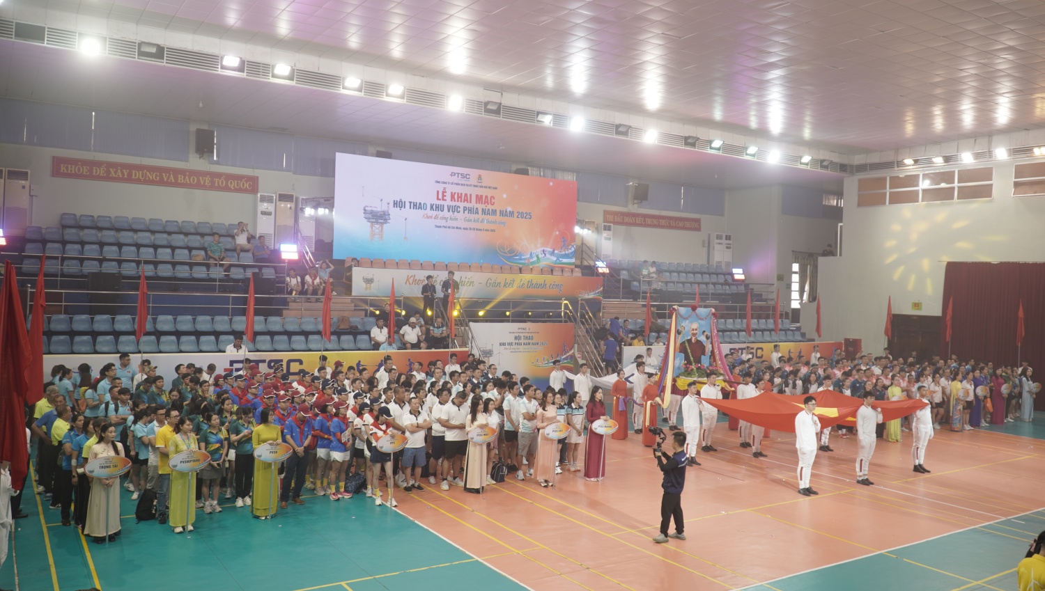 Khai mạc Hội thao PTSC khu vực miền Nam năm 2025