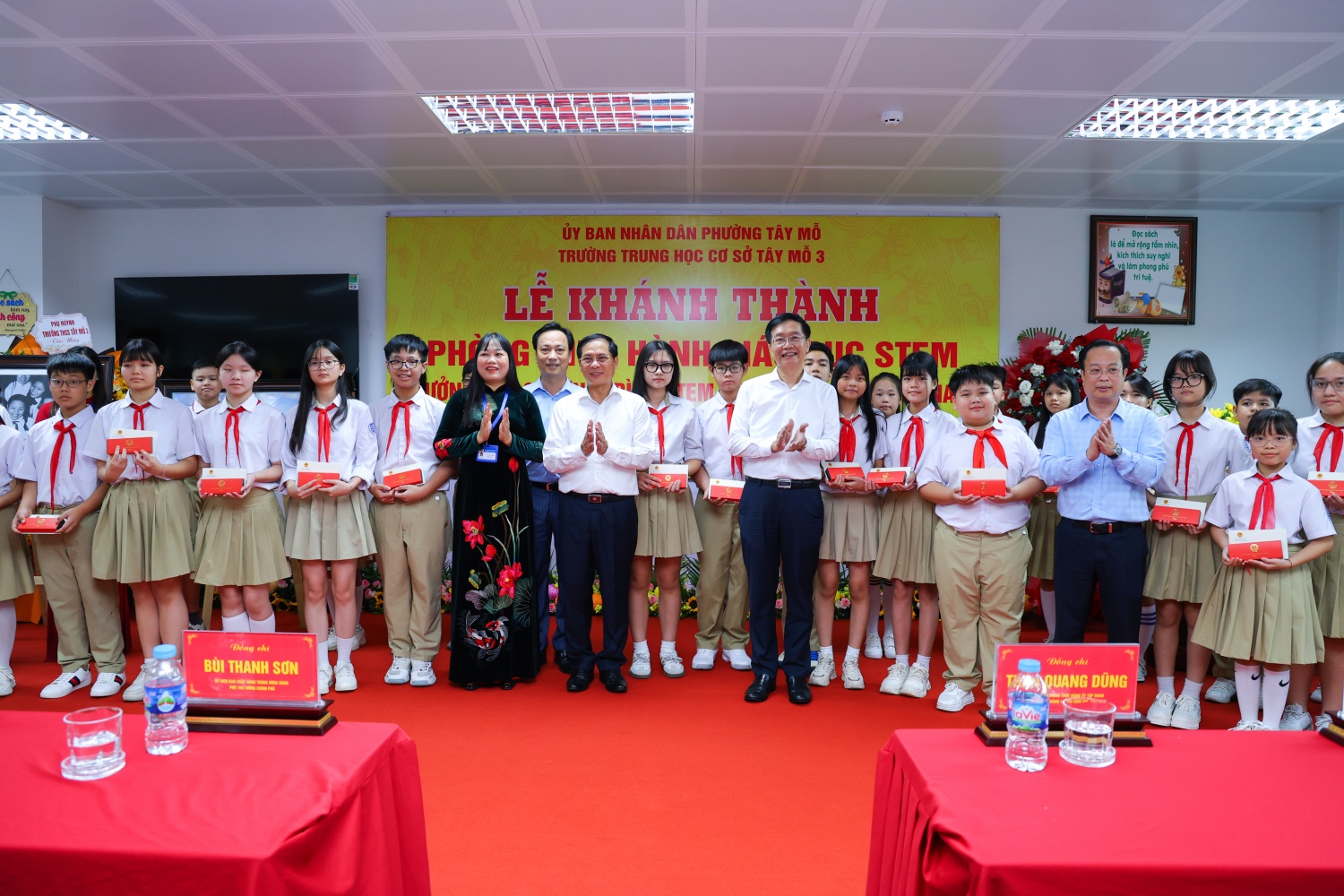 Petrovietnam tiên phong phát triển giáo dục STEM: Khánh thành 2 phòng học tại THCS Tây Mỗ và Tây Mỗ 3