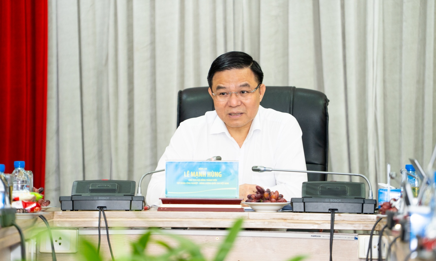 Chủ tịch HĐTV Petrovietnam Lê Mạnh Hùng: “Tốc độ nhanh, hiệu quả cao” đảm bảo tăng trưởng lĩnh vực khai thác dầu khí