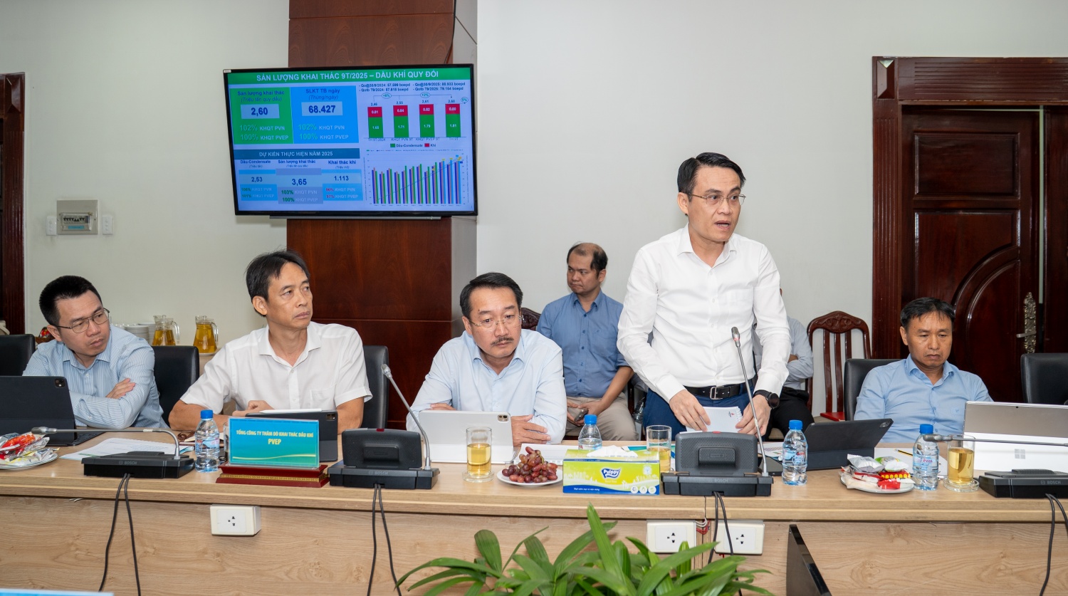 Chủ tịch HĐTV Petrovietnam Lê Mạnh Hùng: “Tốc độ nhanh, hiệu quả cao” đảm bảo tăng trưởng lĩnh vực khai thác dầu khí