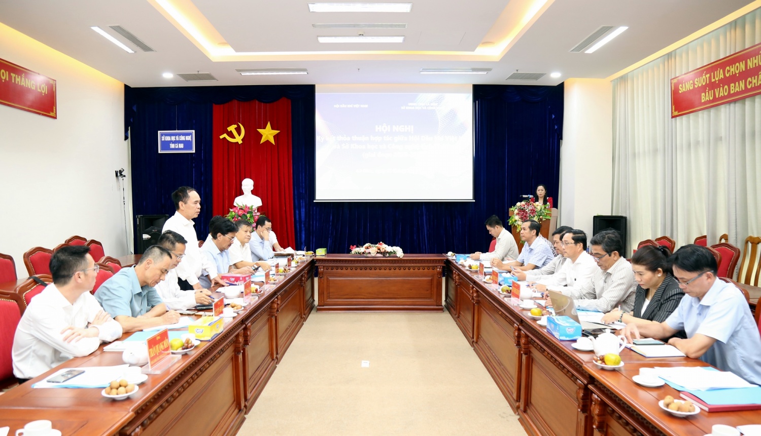 Hội Dầu khí Việt Nam và Sở KHCN tỉnh Cà Mau ký kết thỏa thuận hợp tác giai đoạn 2025-2030