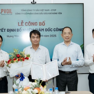 PVOIL luân chuyển và bổ nhiệm Giám đốc 4 đơn vị thành viên