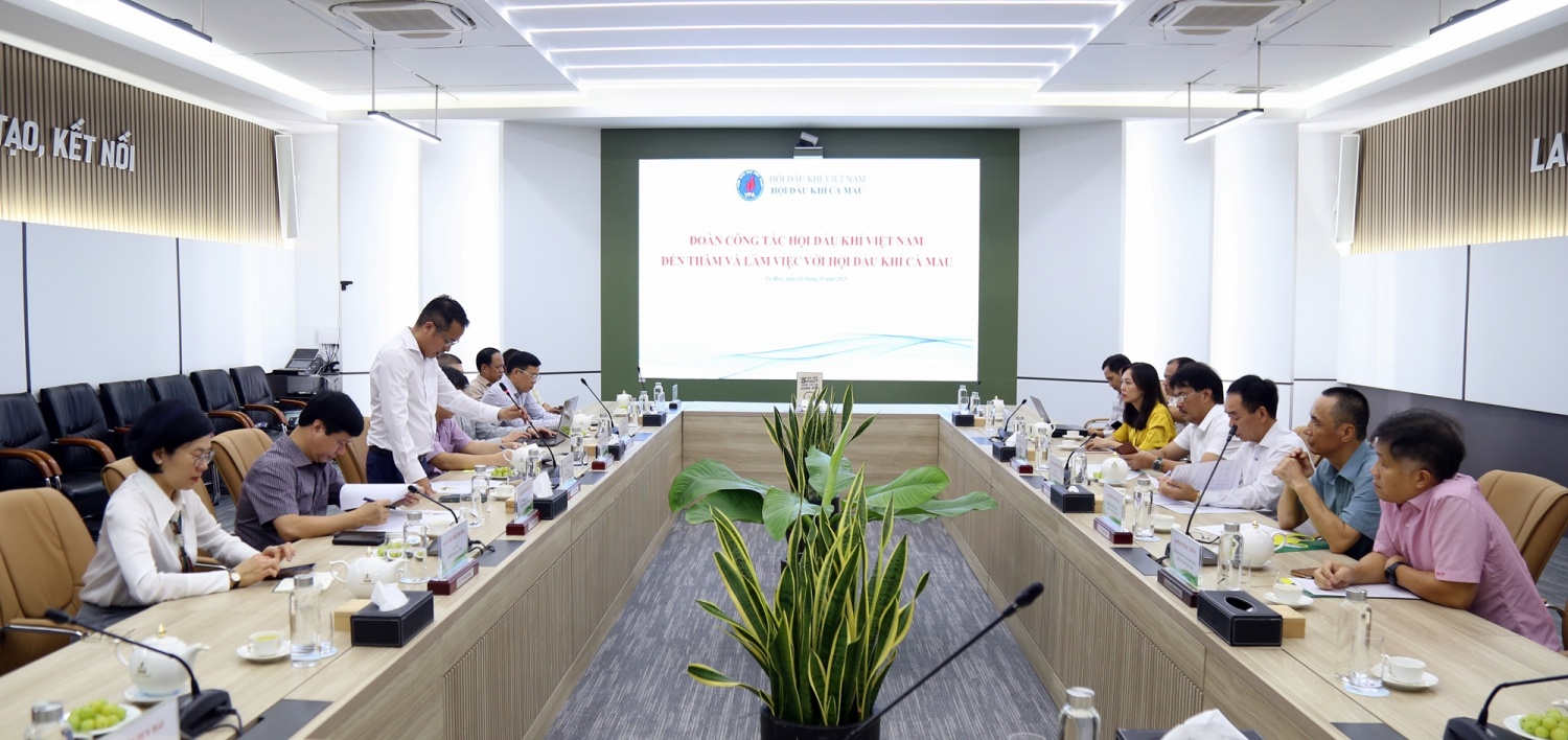 Hội Dầu khí Cà Mau: Gắn kết hội viên, đồng hành cùng Cụm Khí - Điện - Đạm phát triển bền vững