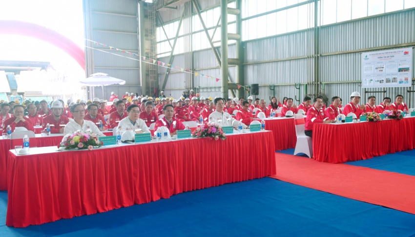 Chính thức khởi công dự án Đại Hùng Nam: Gia tăng sản lượng khai thác cho an ninh năng lượng