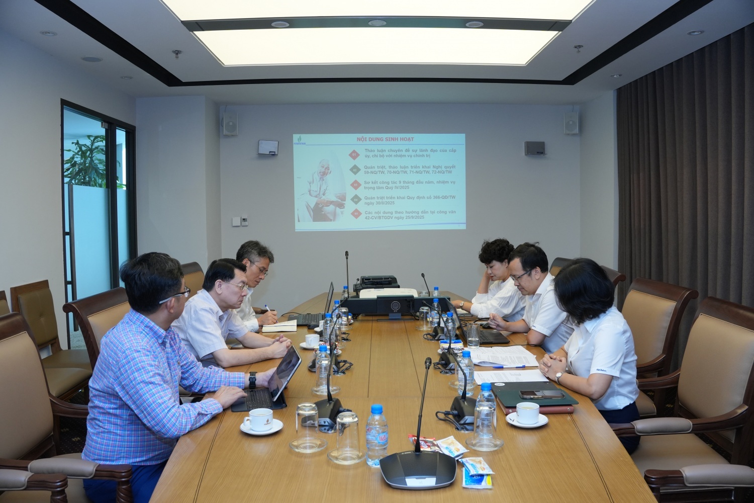 Đảng bộ Bộ máy Quản lý và Điều hành Petrovietnam quán triệt tinh thần “Nói ít, nghĩ nhiều, làm nhiều, tốc độ nhanh, hiệu quả cao”