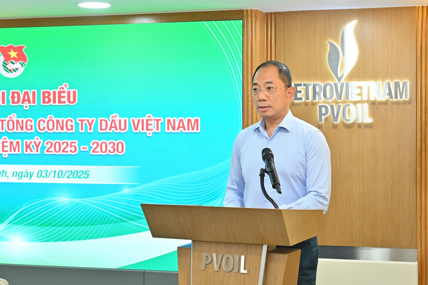  khẳng định cam kết của Ban Lãnh đạo PVOIL sẽ luôn đồng hành và tạo điều kiện thuận lợi để tuổi trẻ phát huy năng lực, sáng tạo và khẳng định bản thân. 