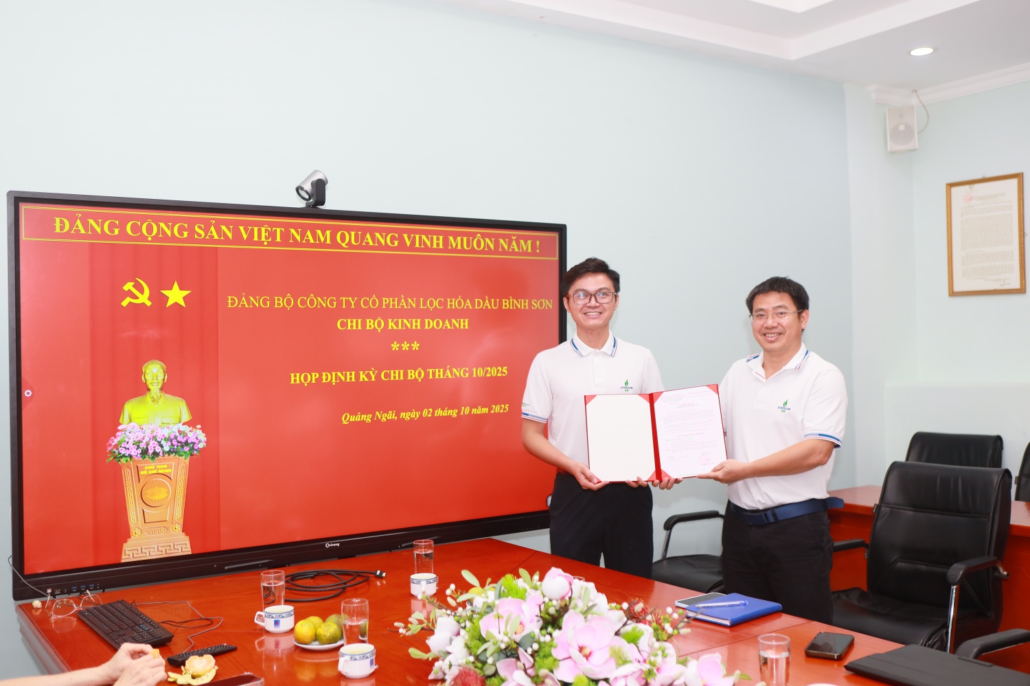 Các chi bộ Đảng bộ BSR triển khai tinh thần hành động mới: “Nói ít - Nghĩ nhiều - Làm nhiều - Tốc độ nhanh - Hiệu quả cao”