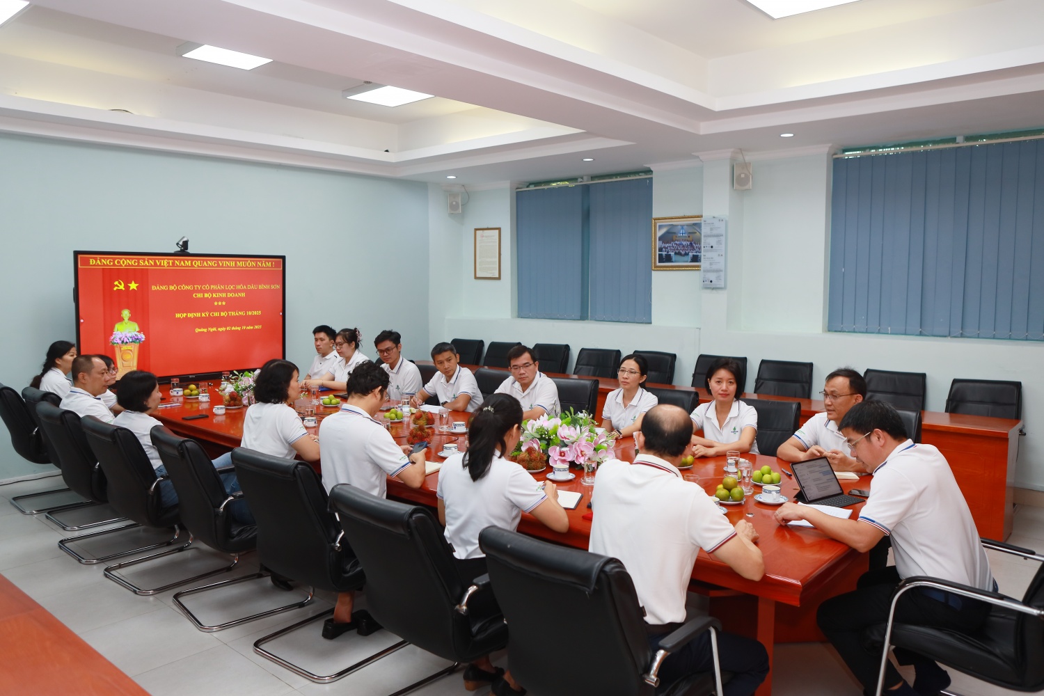 Các chi bộ Đảng bộ BSR triển khai tinh thần hành động mới: “Nói ít - Nghĩ nhiều - Làm nhiều - Tốc độ nhanh - Hiệu quả cao”