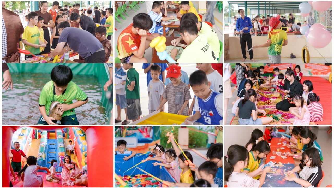 Công đoàn và Đoàn Thanh niên PVCFC tổ chức Tết Trung thu 2025 cho con em CBCNV