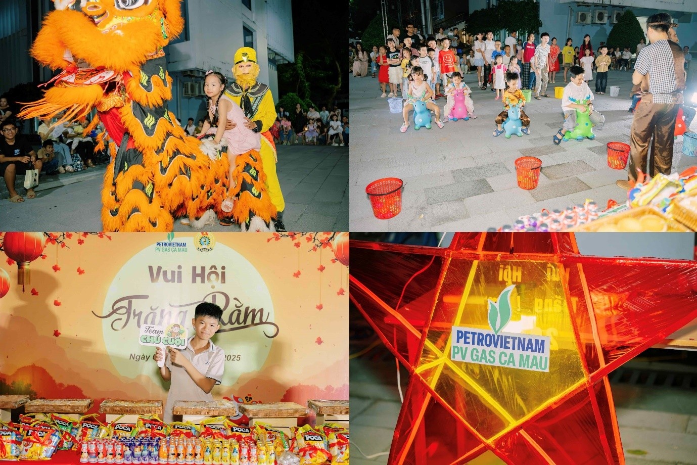 Chuỗi hoạt động vui hội trăng rằm tại PV GAS CA MAU